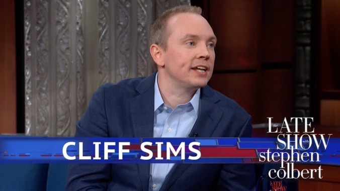 Former Trump aide Cliff Sims shares his regrets—like putting Stephen Colbert on Trump's enemies list