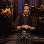 James McAvoy splits his impressive talents on a forgettable Saturday Night Live