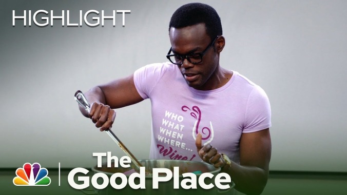 Yes, The Good Place's William Jackson Harper really is that anxious