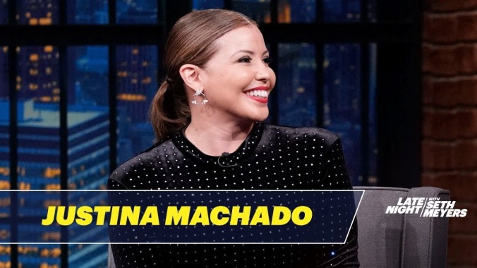 Justina Machado tells Seth Meyers she predicted their pal Horatio Sanz's SNL success