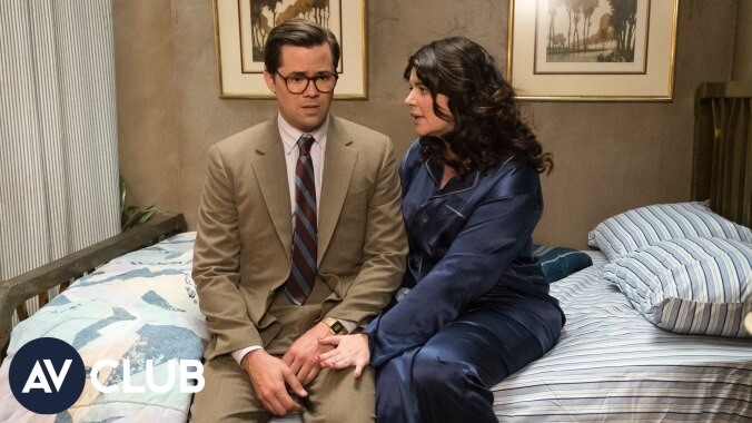 Andrew Rannells on Black Monday and working with Casey Wilson