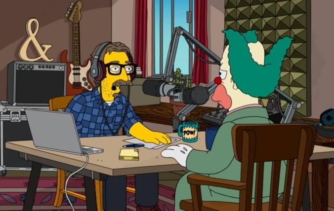 Lock the gates: Marc Maron’s interviewing Krusty The Clown on The Simpsons