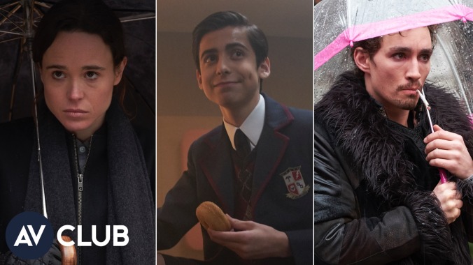 Ellen Page, Robert Sheehan, and Aidan Gallagher talk kicking ass in The Umbrella Academy