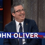 "Fuck you, Bernie!"—John Oliver is crowned king of The Late Show guests 