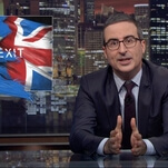 Last Week Tonight returns to assert that, with Brexit, Britain has not yet begun to fuck itself