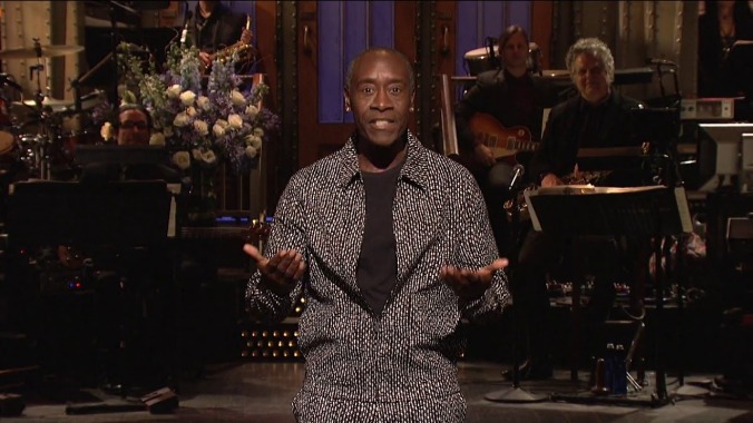 A forgettable Saturday Night Live squanders Don Cheadle, for god's sake