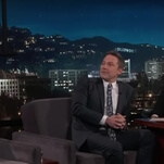 Ben Affleck celebrates freedom from Batman by banishing costume to late show ceiling rafters