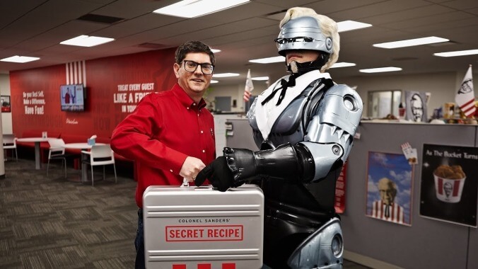 Attention, citizens: RoboCop is KFC's new Colonel