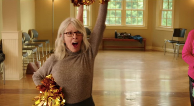 Diane Keaton and Pam Grier lead a cheer squad of retirees in the trailer for Poms