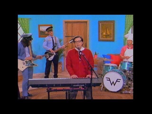 Weezer drop two new Black Album tracks, share Mr. Rogers-themed music video