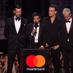 The 1975 call out music industry sexism in BRIT Awards
acceptance speech