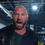 Dave Bautista returned to WWE last night to manhandle a 70-year-old Ric Flair