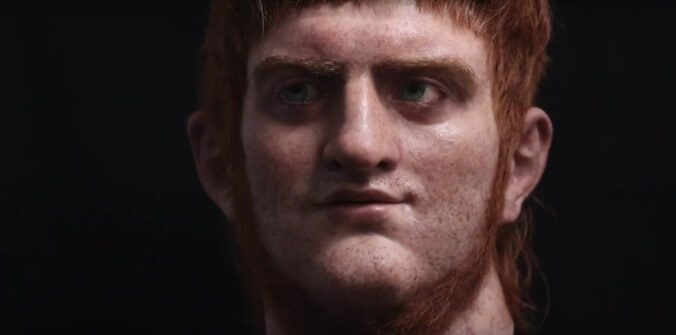 Thanks to an artistic recreation, we now know Roman emperor Nero was a literal neckbeard