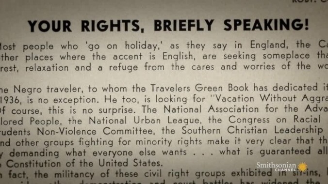 For a better telling of Green Book, look no further than the Smithsonian Channel