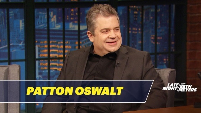 Patton Oswalt talks turning 50, playing a Marvel also-ran on Late Night With Seth Meyers