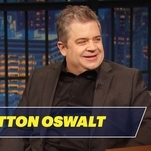 Patton Oswalt talks turning 50, playing a Marvel also-ran on Late Night With Seth Meyers