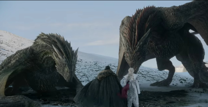 There be dragons in the first trailer for Game Of Thrones' final season