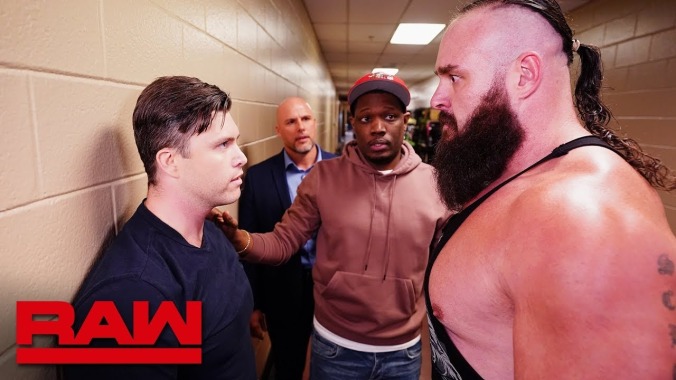 Colin Jost is heading to Wrestlemania, but not before getting his ass choked