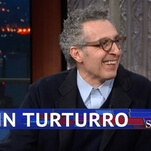 John Turturro shows Stephen Colbert his dance moves, including the Jesus