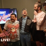 Queer Eye heads to Kimmel, turns Guillermo into a stone-cold stud