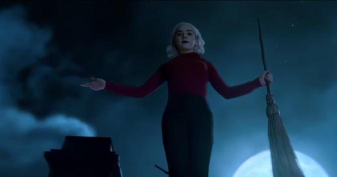 Boys, blood, and brooms abound in new Chilling Adventures Of Sabrina trailer