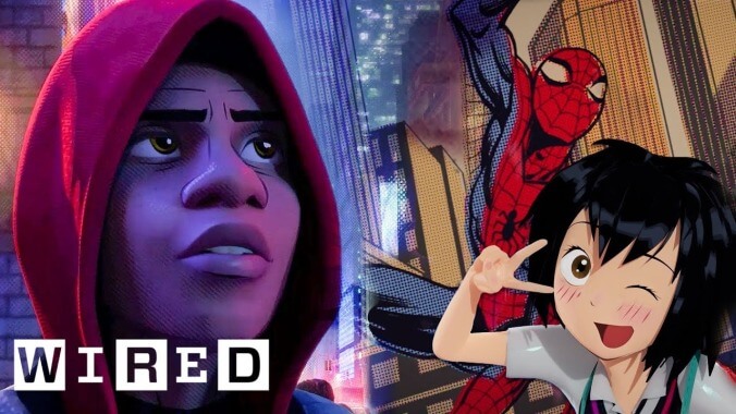 Wrap your eyes around the "visual language" of the Spider-Verse