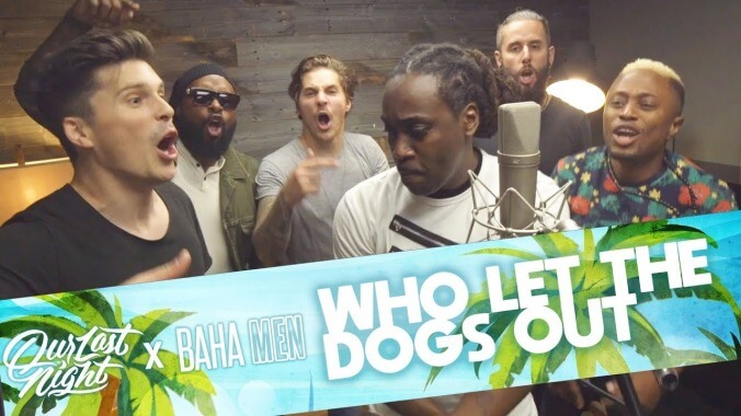 Why did no one tell us about this screamo cover of "Who Let The Dogs Out"?