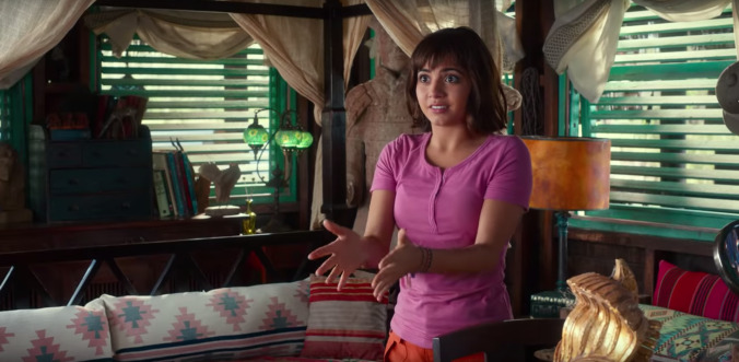 Sadly, the live-action Dora The Explorer movie doesn't look weird at all 