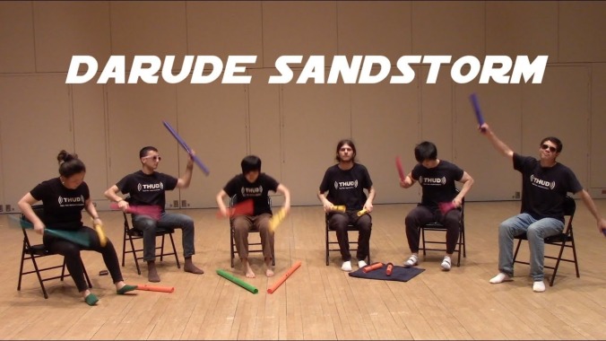 Finally, a Boomwhacker cover of Darude’s “Sandstorm”