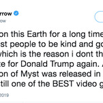 Mia Farrow talks Trump, kindness, and Myst in 2019's best tweet so far