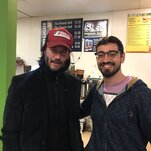 All hail regular guy Keanu Reeves, king of the airport