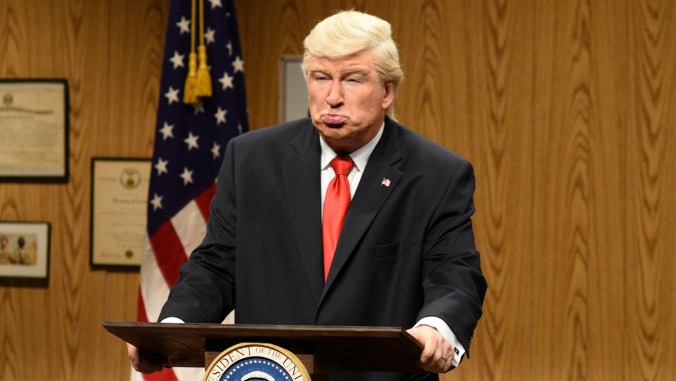 Alec Baldwin says Trump doesn't deserve better than his shitty impression