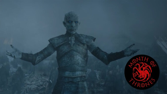 A triumphant Night King launched a thousand memes