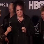 This interview with The Cure's Robert Smith is beautifully awkward