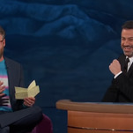 In Las Vegas, Seth Rogen shares his long trail of Vegas misadventures with Jimmy Kimmel