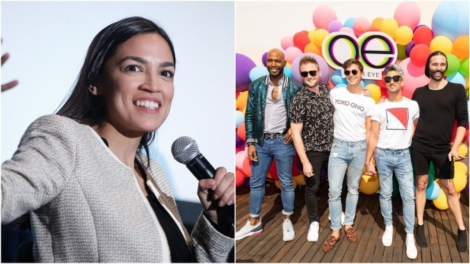 Most of the Fab Five and Alexandria Ocasio-Cortez have now hung out, lay the groundwork for Fab Six