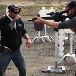 Just 19 minutes of your old pal Keanu Reeves training with an assault rifle