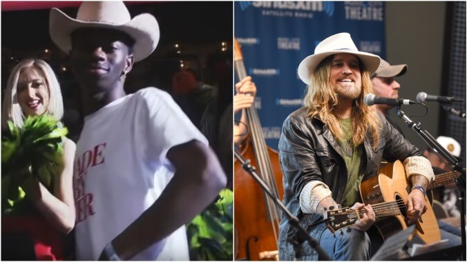 Lil Nas X made a remix to "Old Town Road" with Billy Ray Cyrus, so your move, Billboard