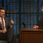 On Late Night, Timothy Simons reveals the "charmless, graceless" politician Jonah Ryan is based on