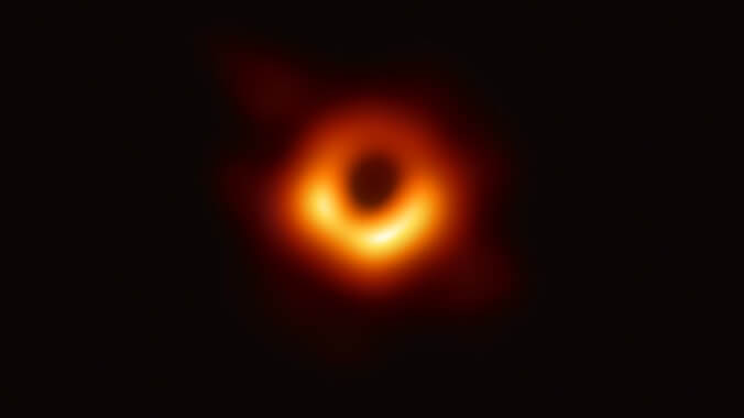 First-ever image of black hole prompts rampant nihilism, pleas to be consumed