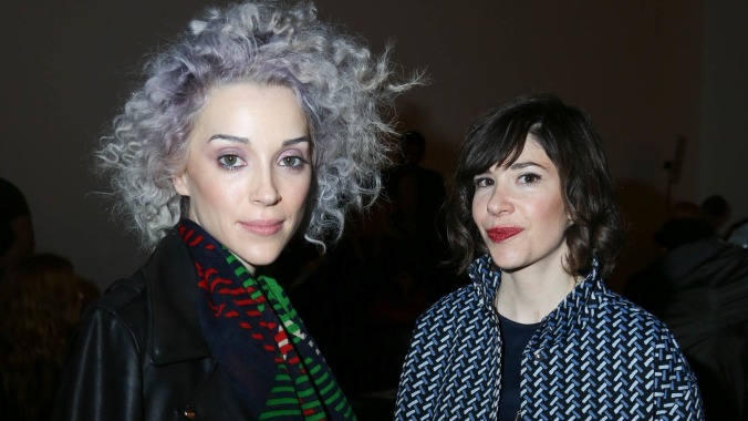 St. Vincent and Carrie Brownstein wrote a tour comedy about "heightened versions of themselves"