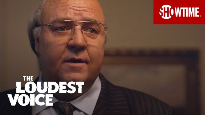 Behold Russell Crowe's disturbing Roger Ailes in first teaser for Showtime's The Loudest Voice