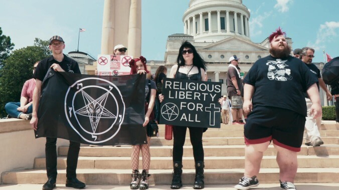 Hail Satan? is an insider look at an activist movement born to raise hell