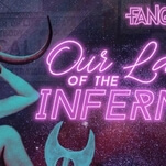 Horror legend Barbara Crampton to lead the audiobook cast of Fangoria's Our Lady Of The Inferno