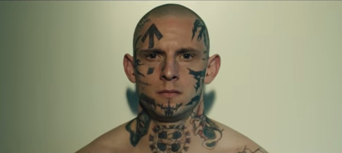 Jamie Bell is a white supremacist in search of redemption in A24's Skin