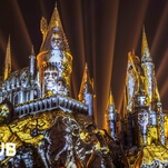 Inside Universal Hollywood's crazy new Harry Potter light show