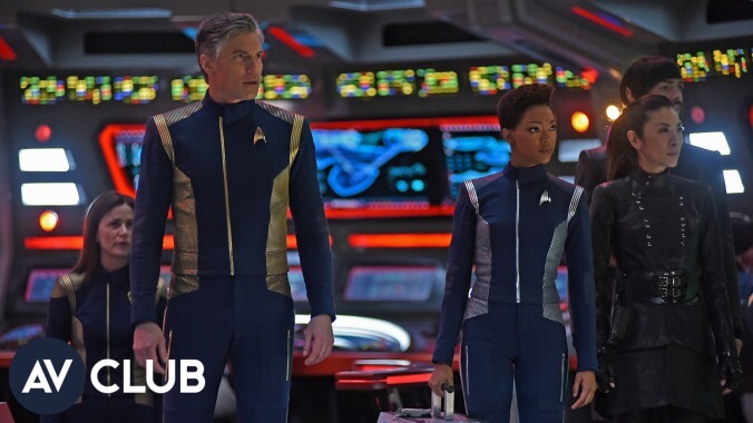 The cast of Star Trek: Discovery make plans to go into space