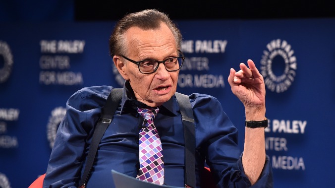 TMZ says Larry King had a heart attack, though his production company denies it