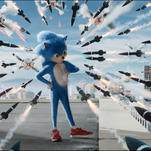 Sonic The Hedgehog sprints to "Gangsta's Paradise" in madcap first trailer