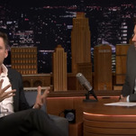 Sebastian Stan talks gaming the press and spinning off with Anthony Mackie on The Tonight Show